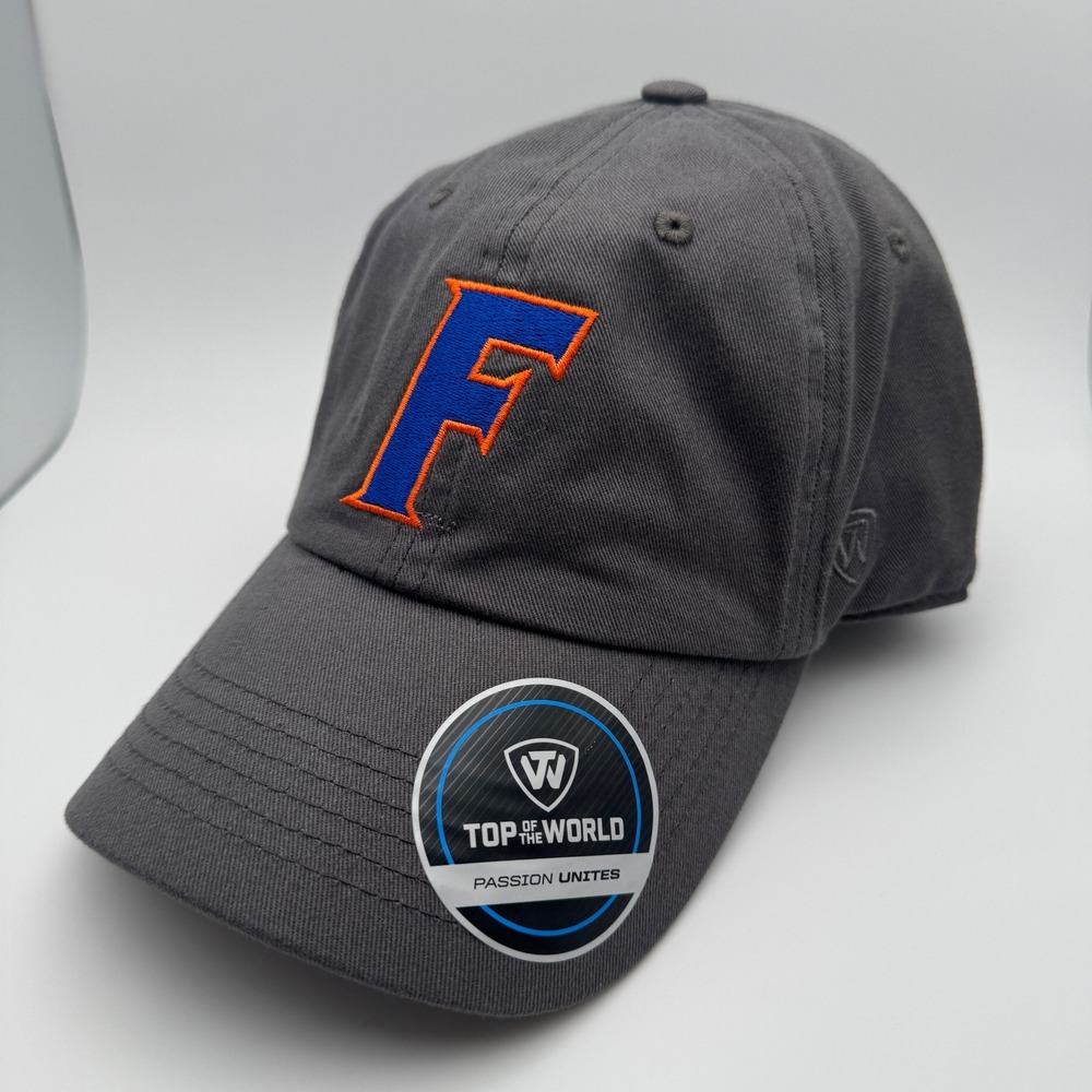 Florida Gators Top of the World Hat OSFA Gray NCAA Baseball StrapBack Cap NEW